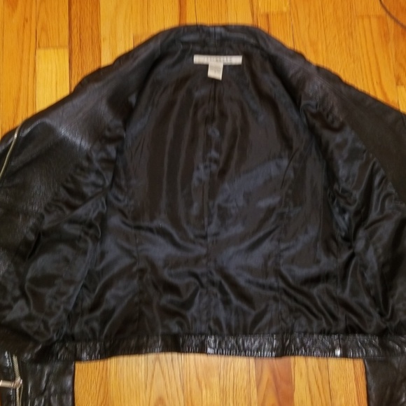 Rezrekshn by Esther Chen Leather Motorcycle Jacket - Picture 5 of 6